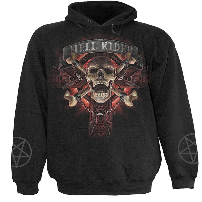 HELL RIDER - Kids Hoody Black