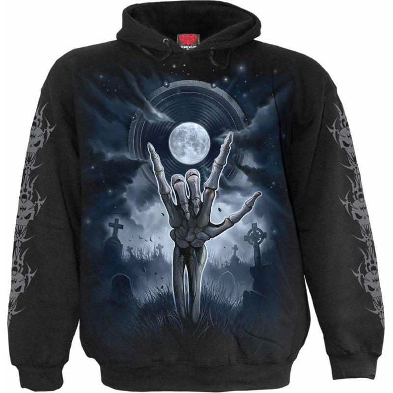 GRIM ROCKER - Hoody Black