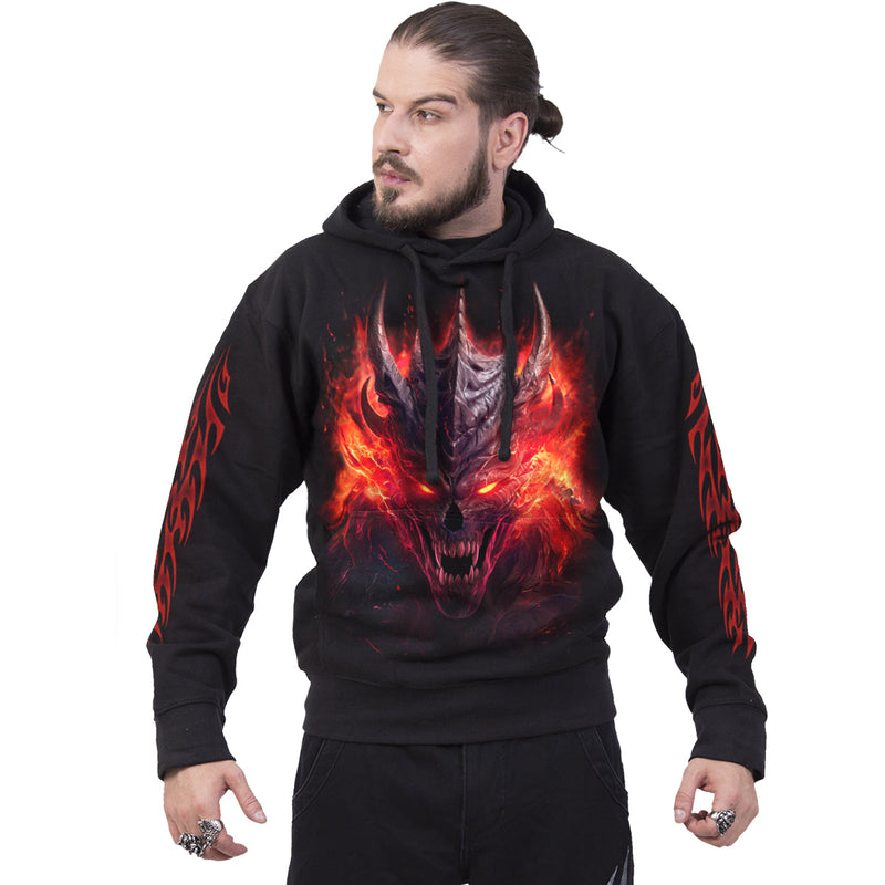 RIFF BURNER - Hoody Black