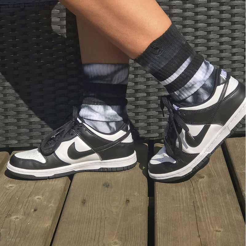 Mens Tie Dye Design Crew Socks