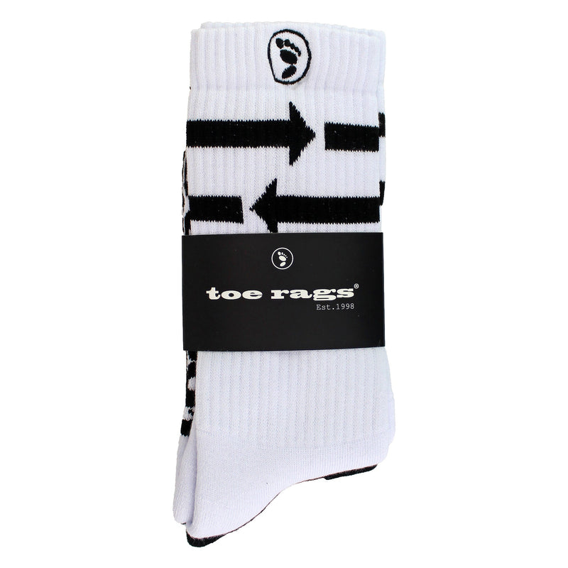 Mens Arrow Patterned Fashion Crew Socks