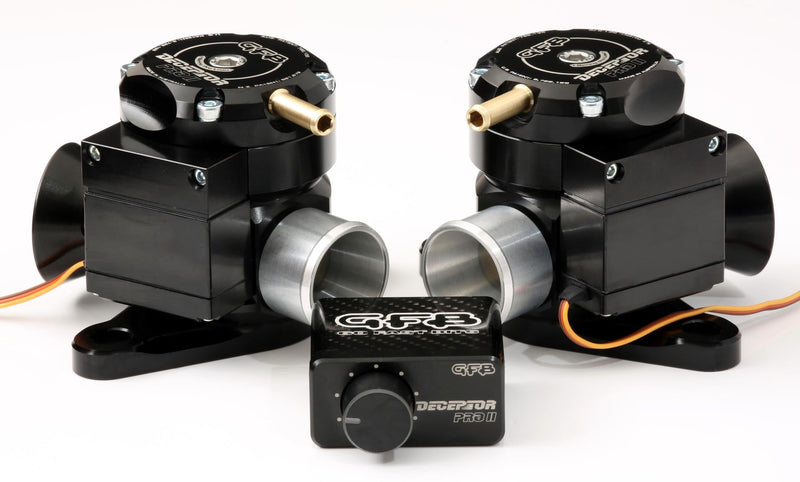 GFB T9505 Dual Deceptor Pro 2 - in-cabin motorised adjustable bias venting diverter valve (Nissan GTR R35)