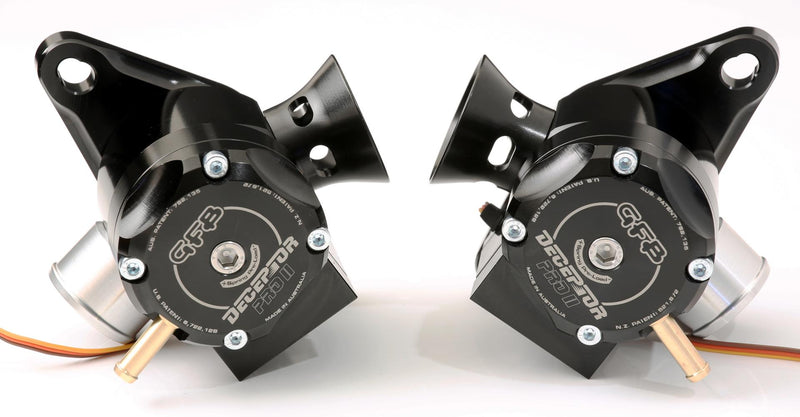 GFB T9505 Dual Deceptor Pro 2 - in-cabin motorised adjustable bias venting diverter valve (Nissan GTR R35)