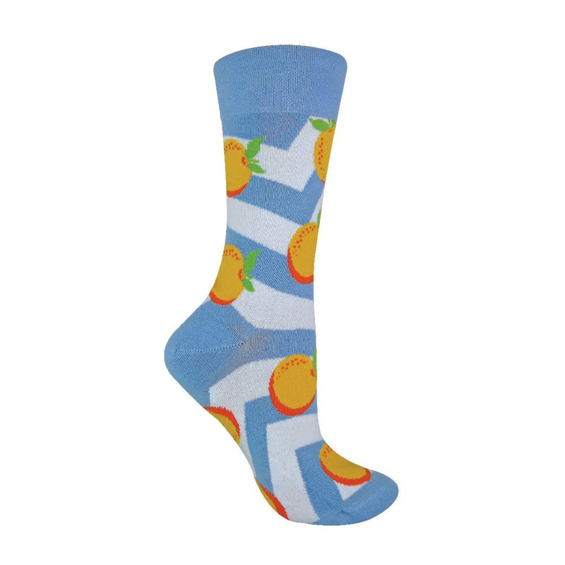 1 Pack Ladies Cotton Novelty Design Fruit Socks