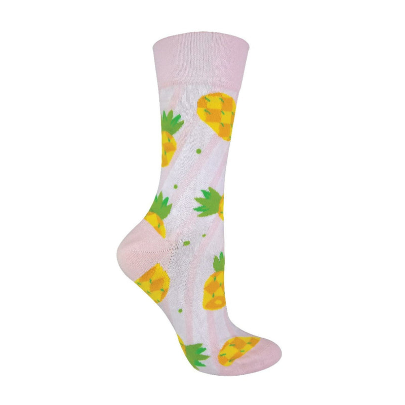 1 Pack Ladies Cotton Novelty Design Fruit Socks