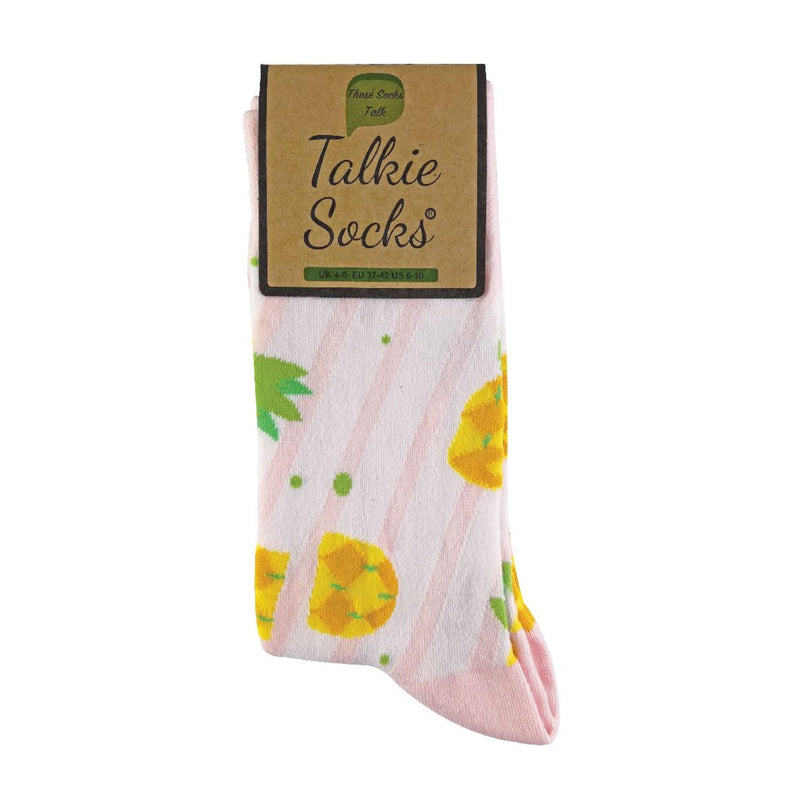 1 Pack Ladies Cotton Novelty Design Fruit Socks