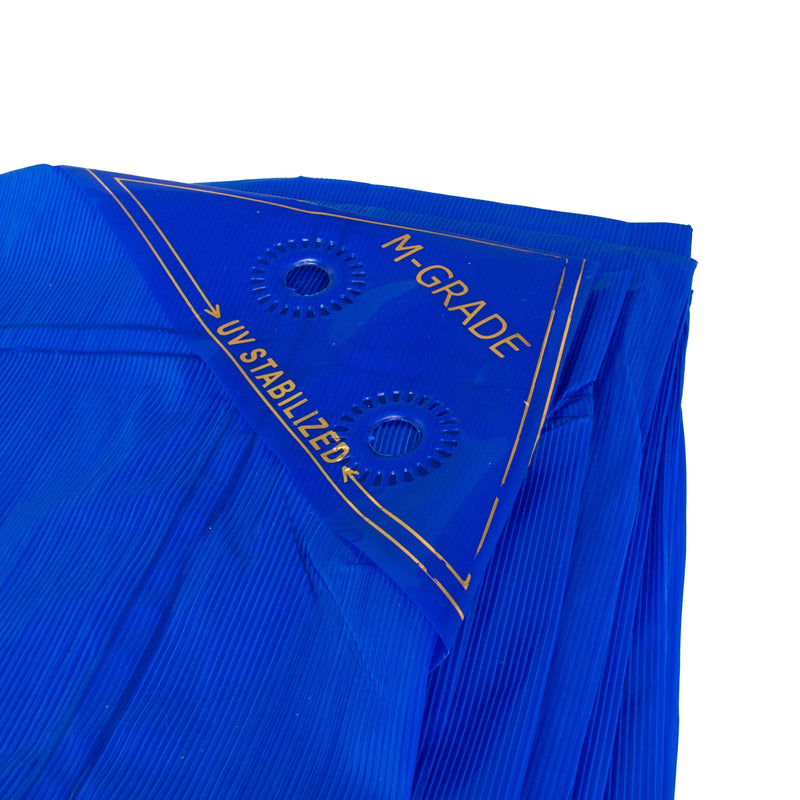 M-Grade Blue LLDPE Tarpaulin 4m x 5m