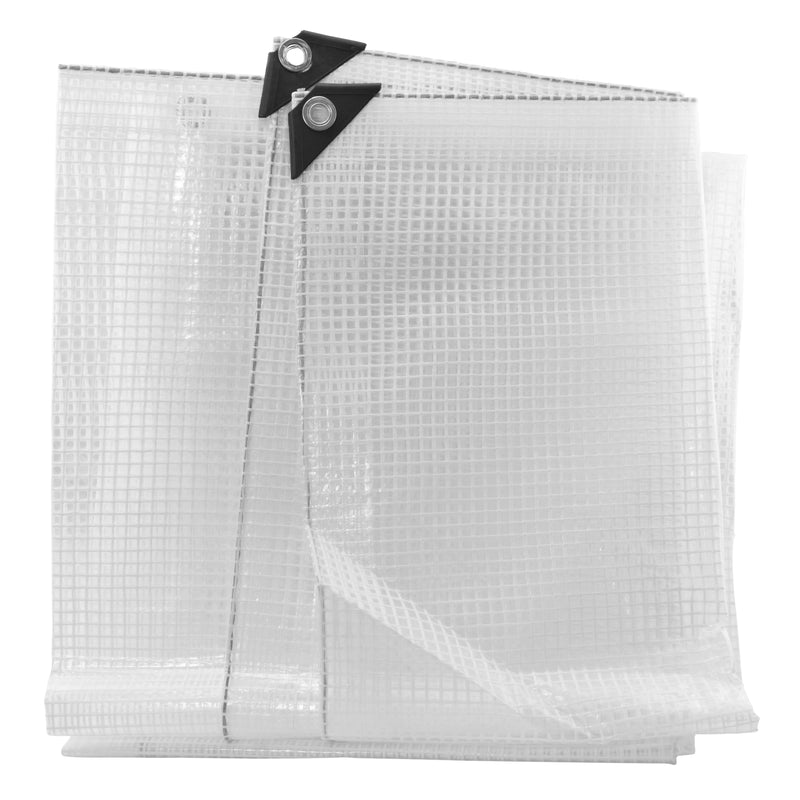 Clear M-Grade Tarpaulin 4m x 4m