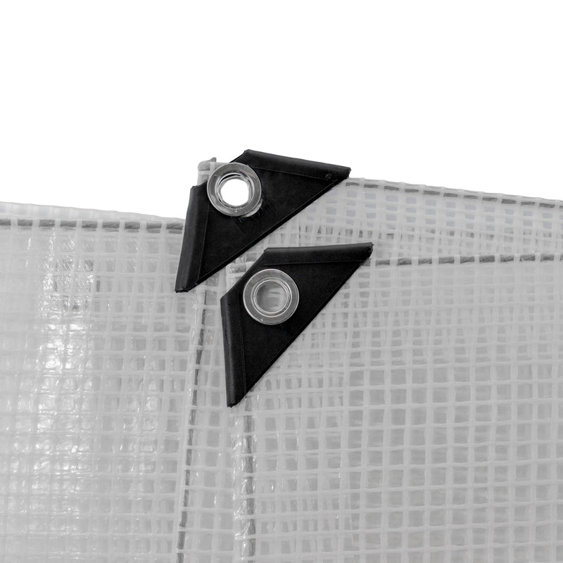 XL-Grade Clear Tarpaulin 5m x 5m