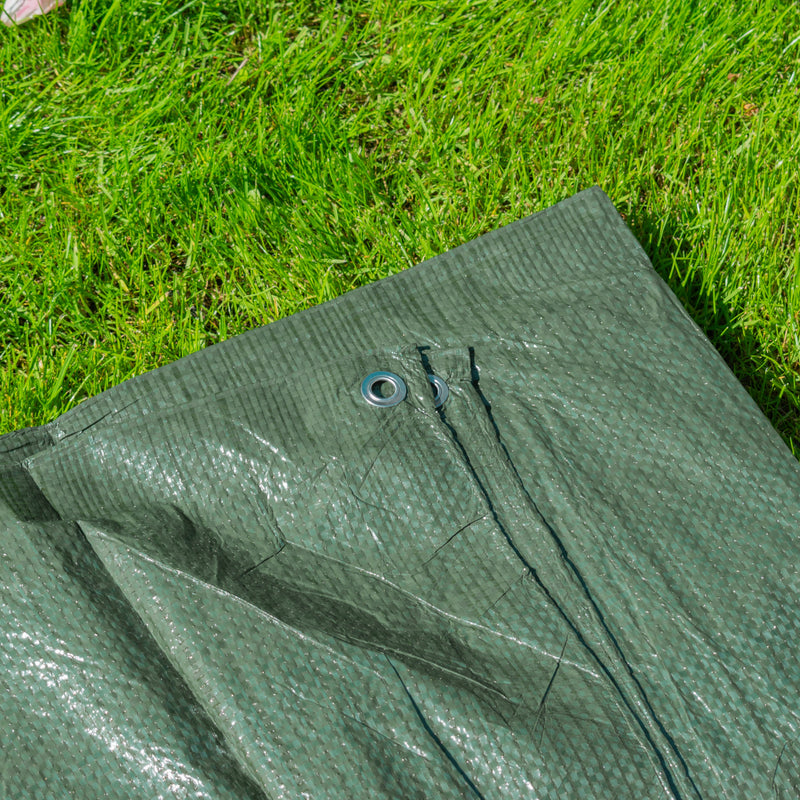 Green S-Grade Tarpaulin 1.5m x 6m