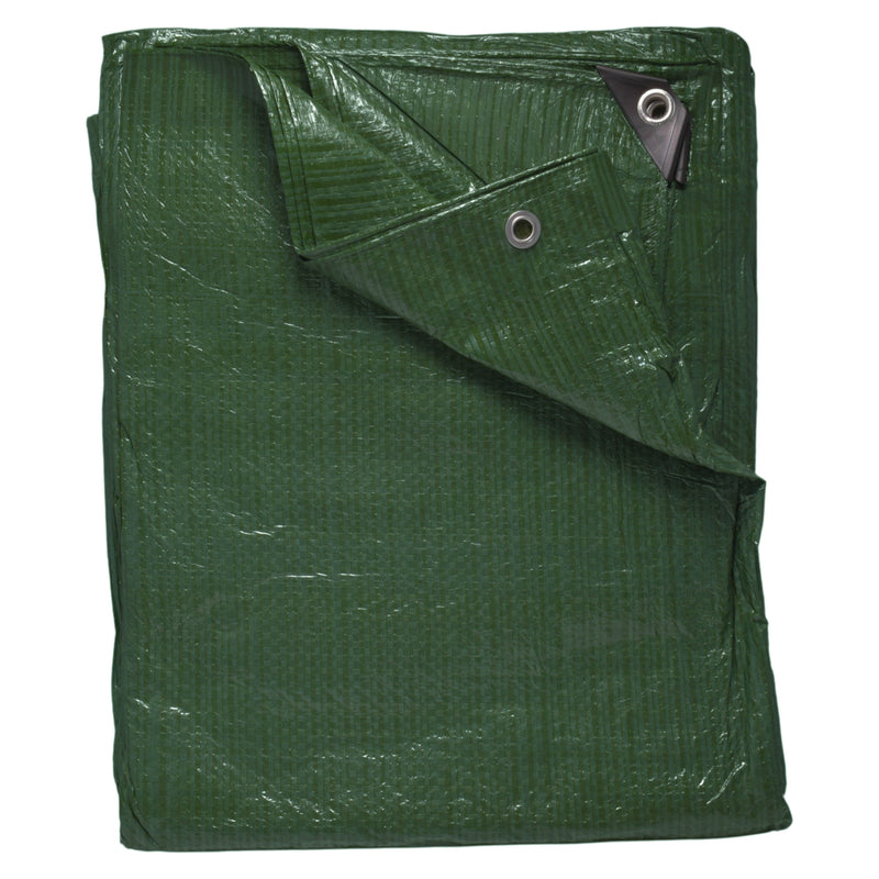 Green S-Grade Tarpaulin 6m x 8m