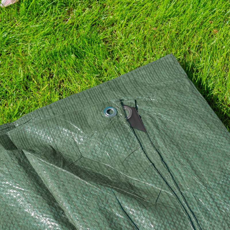 S-Grade Green Tarpaulin 4m x 5m