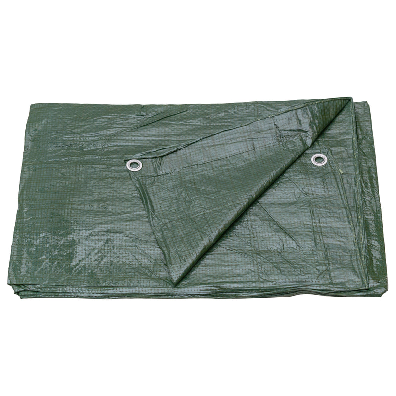 Green S-Grade Tarpaulin 1.5m x 6m