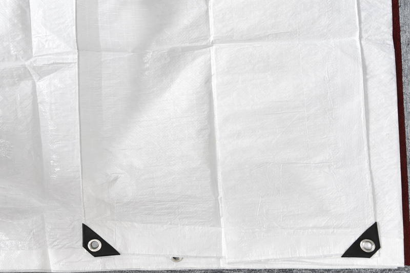 White M-Grade Tarpaulin 3m x 5m