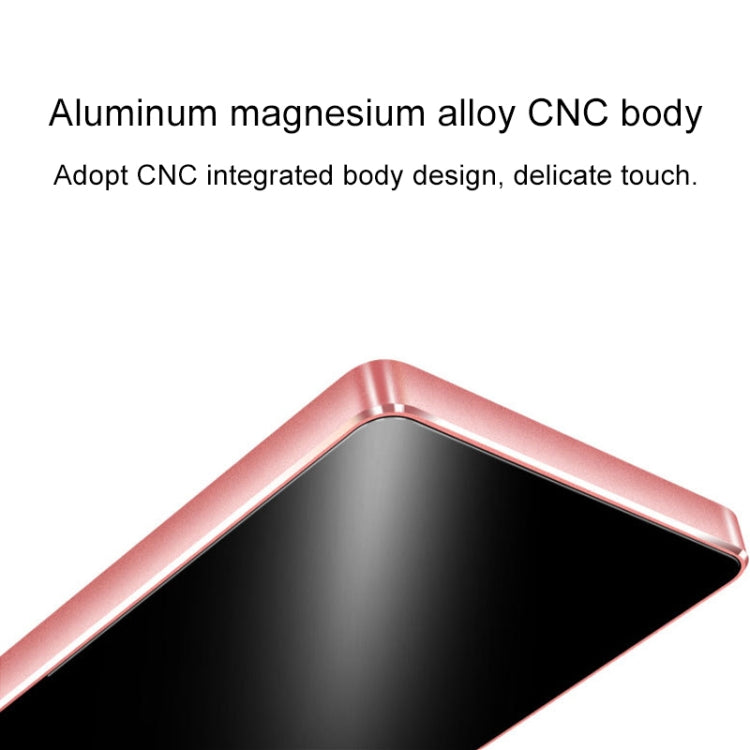 1.8 inch Touch Screen Metal Bluetooth MP3 MP4 Hifi Sound Music Player, Black, Rose Gold