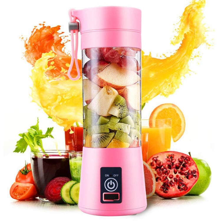 380ml 6 Blender Juicer Cup USB Rechargeable Electric Automatic Vegetable Fruit Citrus Orange Juice Maker Cup Mixer Bottle, TBD002369201A, TBD002369201B, TBD002369201C, TBD002369201D, TBD002369201E, TBD002369201F, TBD002369201G, TBD002369201H...
