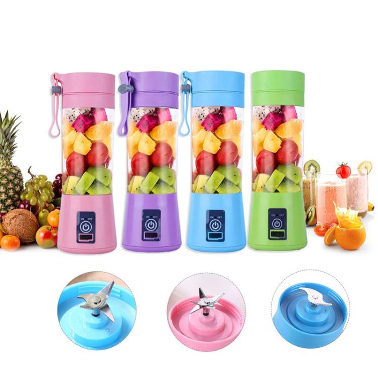 380ml 6 Blender Juicer Cup USB Rechargeable Electric Automatic Vegetable Fruit Citrus Orange Juice Maker Cup Mixer Bottle, TBD002369201A, TBD002369201B, TBD002369201C, TBD002369201D, TBD002369201E, TBD002369201F, TBD002369201G, TBD002369201H...