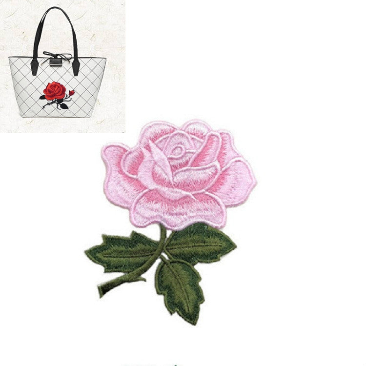 Rose Series Embroidery Stickers DIY Dress Cheongsam Patch Stickers