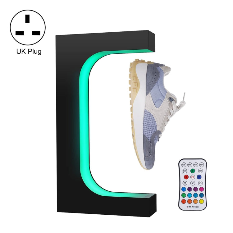 LM-001 LED Lighting Magnetic Levitation Shoes Display Stand, 20mm Black+White Light, 20mm White+White Light, 20mm Black+Color Light+RC, 20mm White+Color Lamp+RC, 28mm Black+White Light, 28mm White+White Light