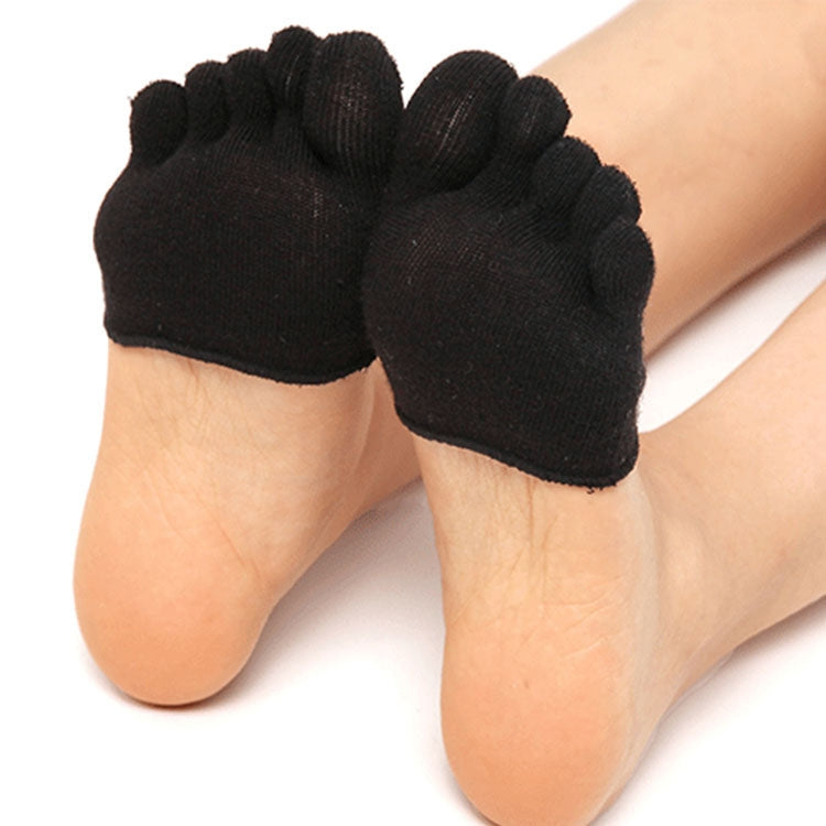 Women Invisible Non-slip Toe Socks Five Finger Socks