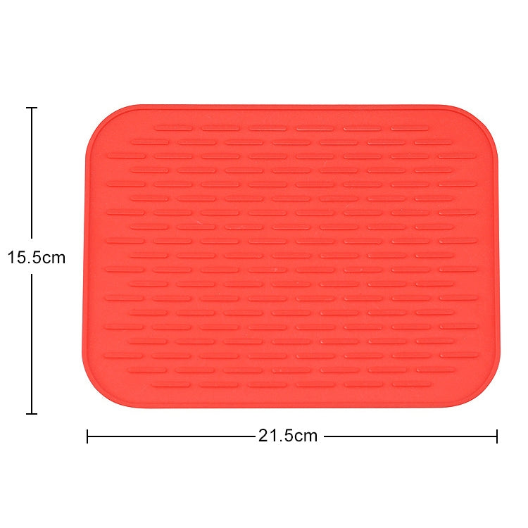 Thicken Colorful Silicone Insulation Mat European Anti-burning Pot Pad Table Waterproof  Phone Pad