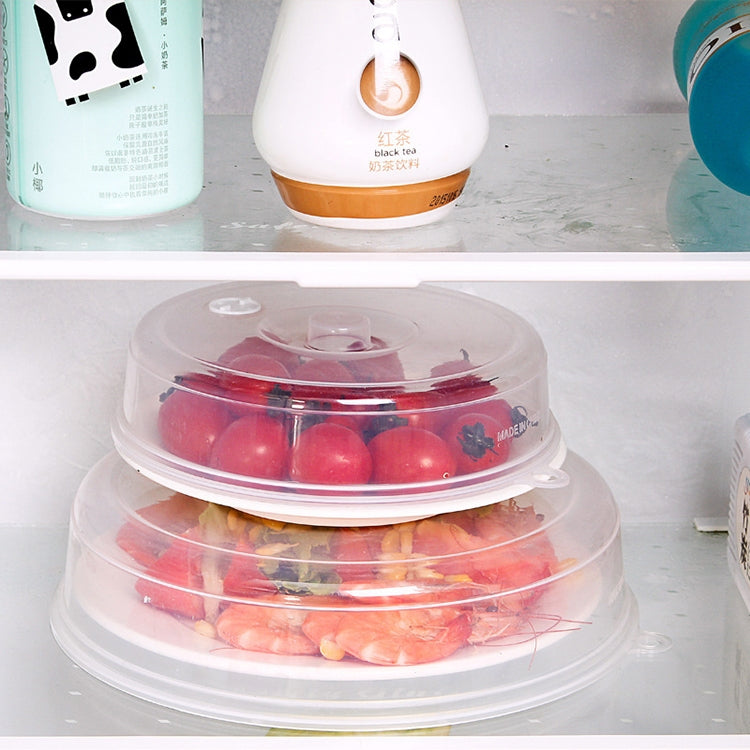 Kitchen Transparent Refrigerator Fresh-keeping Sealed Lid Microwave Oven Heating Lid Stackable Fresh Bowl Lid, Small, Large
