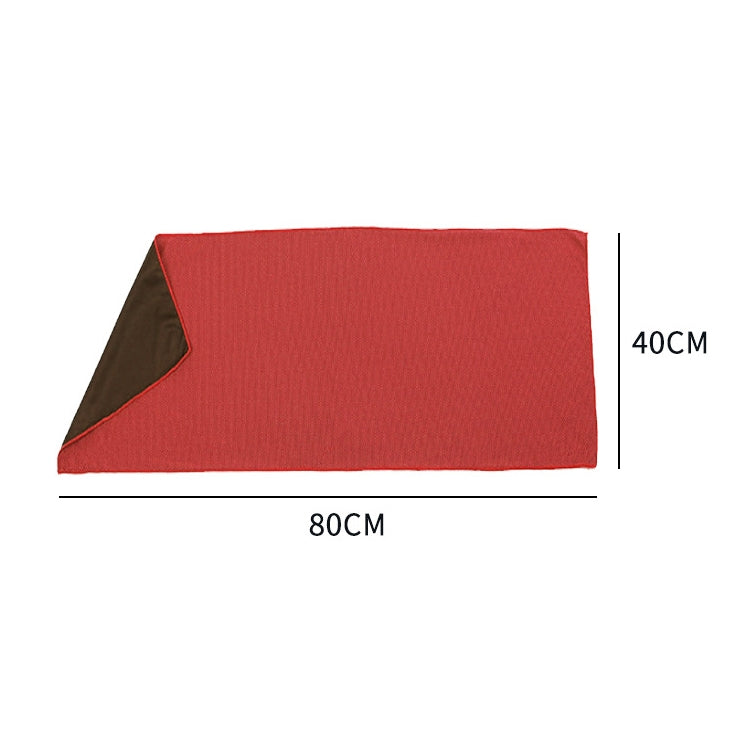 Absorbent Polyester Quick-drying Breathable Cold-skinned Fitness Sports Portable Towel, 30x100 Aluminum Foil Bag, 30x100 Zippered Bag