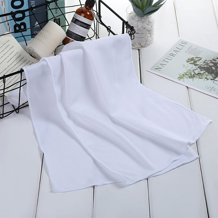 Absorbent Polyester Quick-drying Breathable Cold-skinned Fitness Sports Portable Towel, 30x100 Aluminum Foil Bag, 30x100 Zippered Bag
