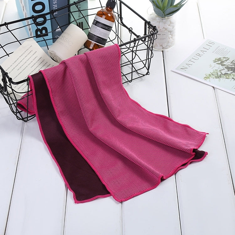 Absorbent Polyester Quick-drying Breathable Cold-skinned Fitness Sports Portable Towel, 30x100 Zippered Bag, 40x80 Round Cask