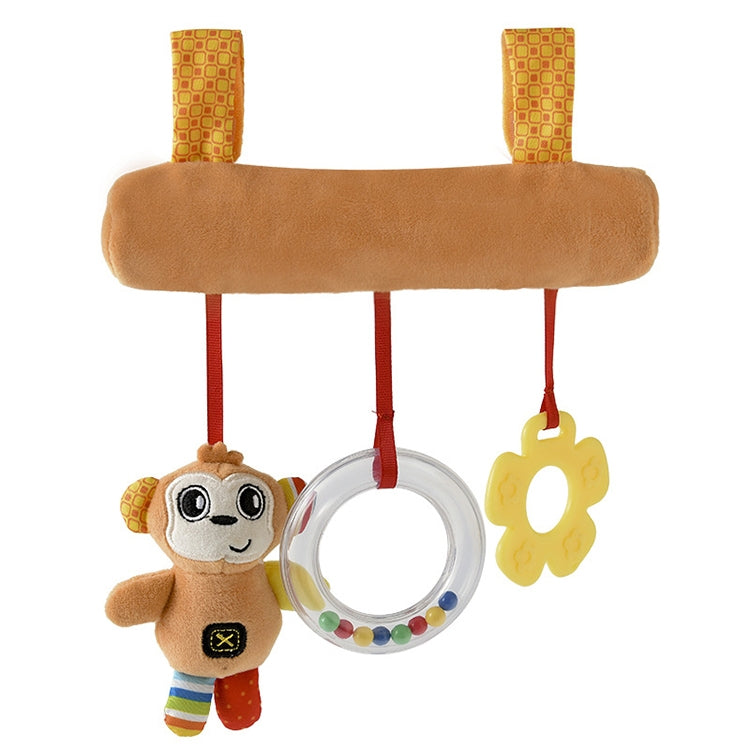 Baby Stroller Cartoon Animal Pendant Cradle Ornament Hanging Rattle