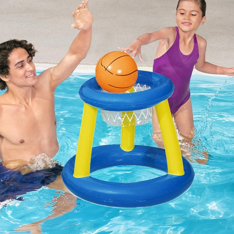 Inflatable Basketball Hoop Swimming Pool Entertainment Facilities, Basketball Hoop + Ball