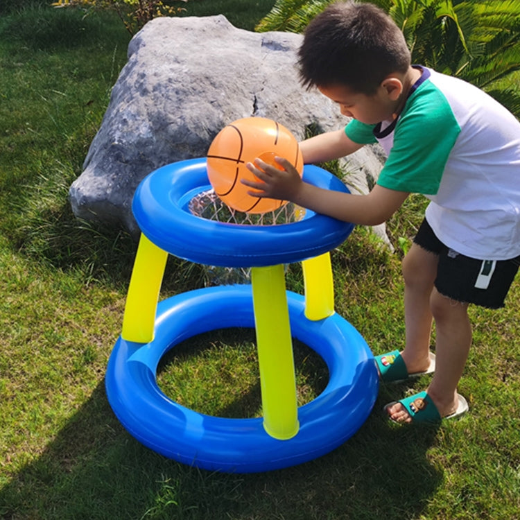 Inflatable Basketball Hoop Swimming Pool Entertainment Facilities, Basketball Hoop + Ball
