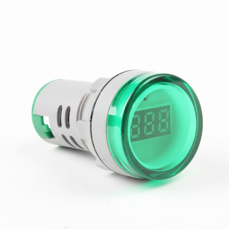 AD16-22DSV  Mini Digital Display 60-500V General Indicator AC Voltmeter, Open Hole: 22mm, 60-500V White, 60-500V Red, 60-500V Green, 60-500V Yellow, 60-500V Blue