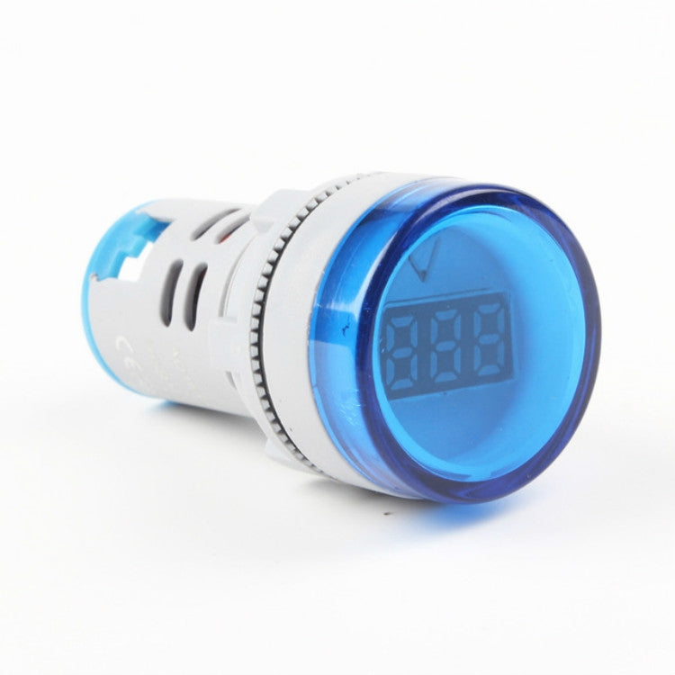 AD16-22DSV  Mini Digital Display 60-500V General Indicator AC Voltmeter, Open Hole: 22mm, 60-500V White, 60-500V Red, 60-500V Green, 60-500V Yellow, 60-500V Blue