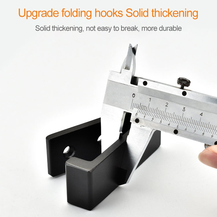 Collapsible Clothes Hanger Robe Hook Decorative Bathroom Wall Mounted Hooks