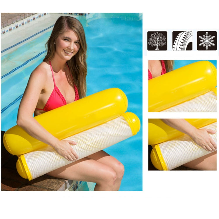 Foldable Double-purpose Backrest Float Hammock with Net, Size:120 x 75cm(Cherry Blossoms Pink), Size:120 x 75cm(Yellow), Size:120 x 75cm(Orange)