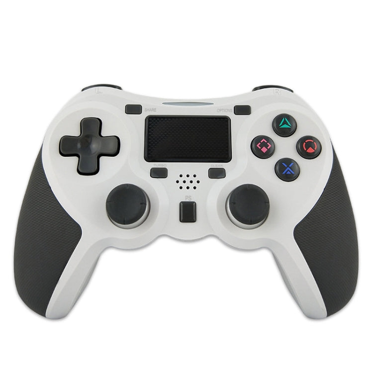 Rubberized Wireless Game Controller Bluetooth Handle for PS4 Host