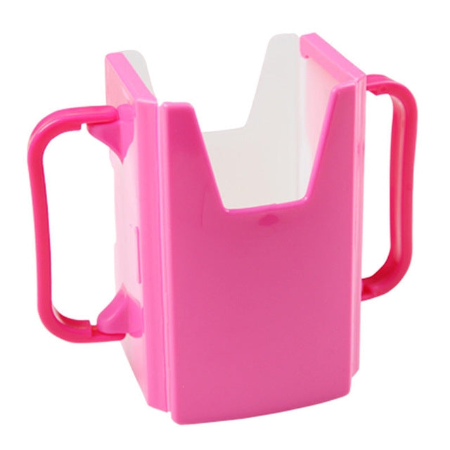 Handle Boxed Anti-sprinkling Drink Holder Retractable Baby Learning Cup, Baby Learning Cup
