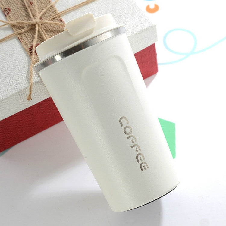 Smart Version Double Stainless steel 304 Coffee Mug Car Thermos Mug Travel Thermo Cup, 380ml Black, 380ml Green, 380ml Blue, 380ml Pink, 380ml White, 510ml White, 510ml Black, 510ml Green, 510ml Blue, 510ml Pink