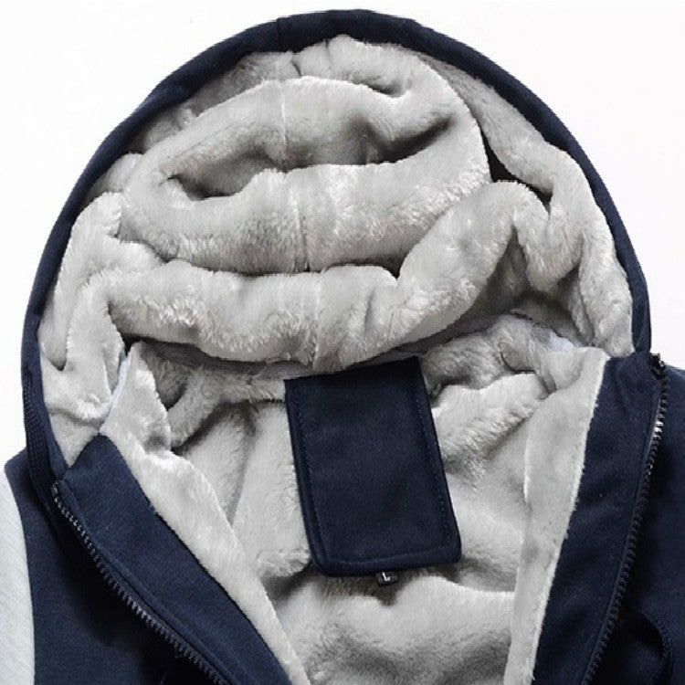 Winter parka men plus velvet warm windproof coats Large Size hooded jackets, 5XL