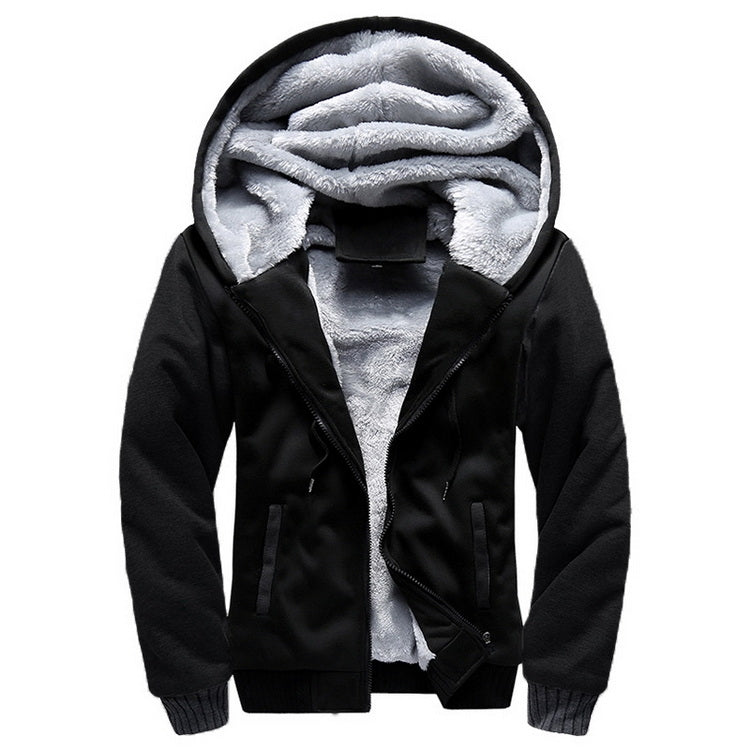 Winter parka men plus velvet warm windproof coats Large Size hooded jackets, 5XL