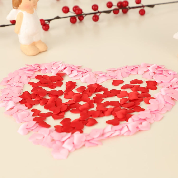 100pcs / Pack 3.5cm Wedding Supplies Love Hand Throw Flower Wedding Room Decoration Simulation Petals