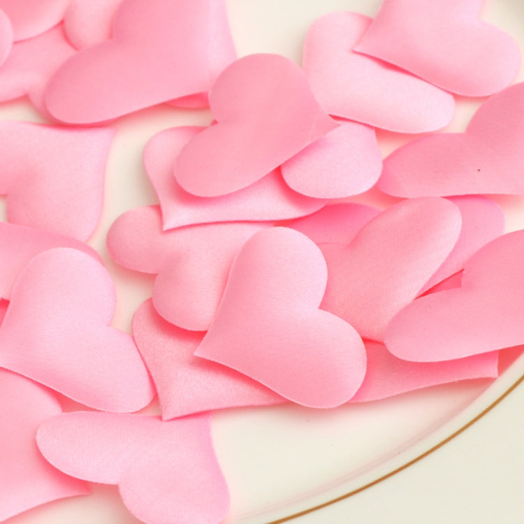 100pcs / Pack 3.5cm Wedding Supplies Love Hand Throw Flower Wedding Room Decoration Simulation Petals