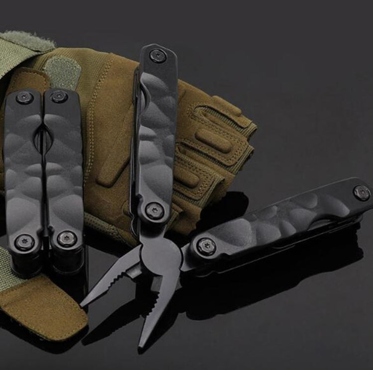 15 in 1 Outdoor Camping Survival Tool Foldable Multifunctional Pocket Plier, 10 in 1, 11 in 1