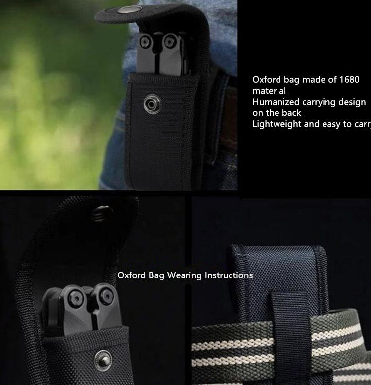 15 in 1 Outdoor Camping Survival Tool Foldable Multifunctional Pocket Plier, 10 in 1, 11 in 1