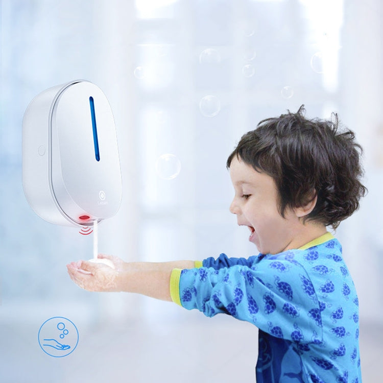Lebath Children Household Wall-mounted Automatic Induction Foam Soap Dispenser, Wall-mounted USB Dispenser