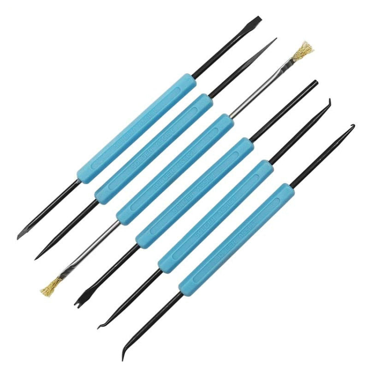6pcs /Set Welding Auxiliary Tools Circuit Board Welding Repair Welding Tools, Welding Tools