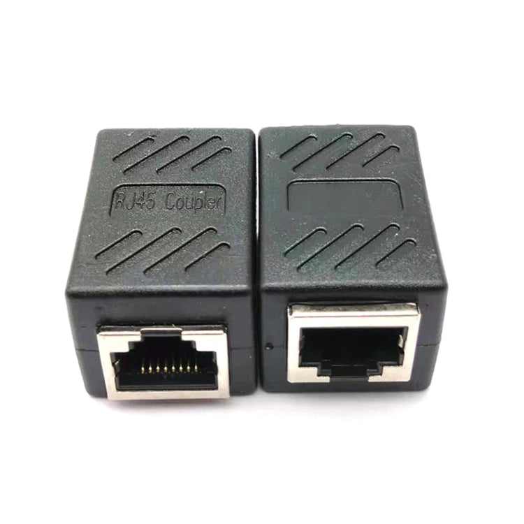 Network Straight-through Head RJ45 Network Cable Connector Butt Joint 8P8C Shielded Double-pass Head