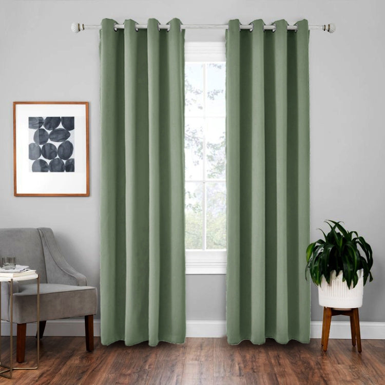 High-precision Curtain Shade Cloth Insulation Solid Curtain, 52x84（132x213）, 52x95 Inch（132x240CM）