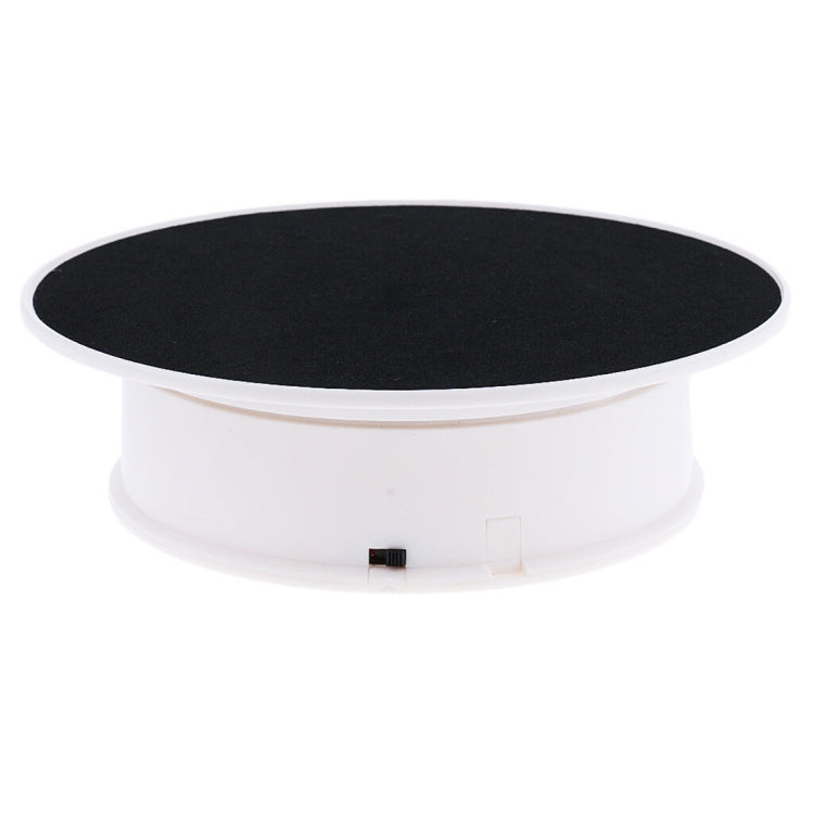 20cm 360 Degree Electric Rotating Turntable Display Stand for Photography Max Load 1.5kg video shooting props Turntable, 20cm/Powered by Battery(W), 20cm/Powered by Battery(W+B), 20cm/Powered by Battery(B)